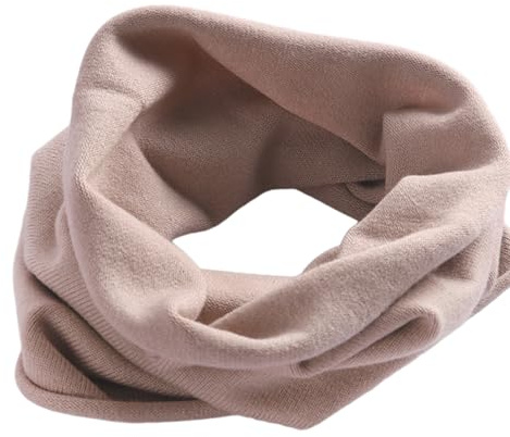 YWTAENOH 100% Kaschmir, gestrickter Loop-Schal, wärmer, kaltes Wetter, Halstuch, weich, klobiger Schal für Damen und Herren