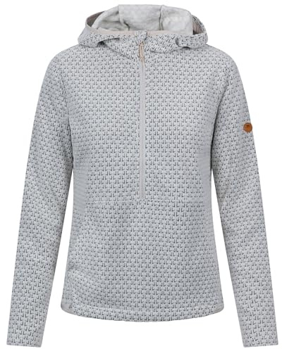 Trespass Womens 1/2 Zip Fleece Metraya Ghost in Size - 12