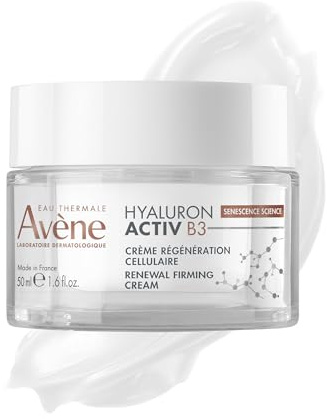 AVÈNE Hyaluron Activ B3 - Zellerneuernde Creme - Vegan - 50 ml | Sichtbar straffend - Reduziert Falten - Reines Hyaluron und Niacinamid - 92 % Inhaltsstoffe natürlichen Ursprungs