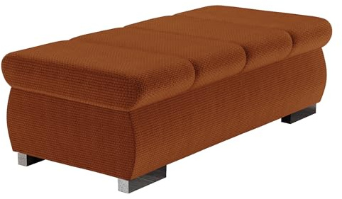 Mirjan24 Polsterhocker Bangkok groß, Sitzbank Hocker Sitzhocker Modern Pouf Sitzmöbel Fußbank (Flow 09)