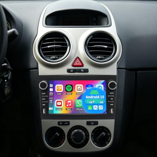 Autoradio Stereo per Opel Corsa 2006-2011 con Carplay Android Auto
