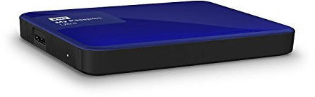 WD My Passport Ultra Disque Dur Externe Portable 1 To Bleu - USB 3.0 - WDBGPU0010BBL-EESN