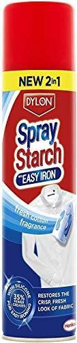 Dylon Easy Iron 2 x 300ml Liquid Bleach for Fabric, Ceramic, Porcelain, Tile, Plastic, Rubber, Stainless Steel, Glass, Toilet, Sink, Floor, Bathtub