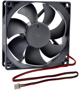 Ronyaoko 92mm x 92mm x 25mm 24V 0.1A 9225 Axial Flow Brushless Case Cooling Fan for PC Computer Cooler