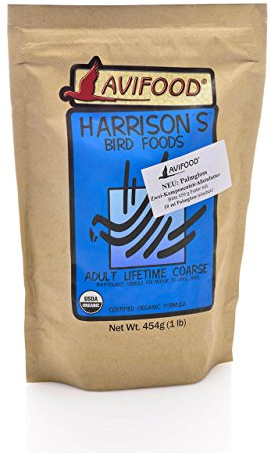 Dr. Harrison Pellets für Papageien Erhaltungsfutter Adult Lifetime Coarse 0,45 kg