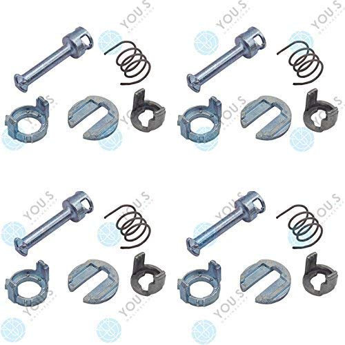 YOU.S Original Reparatursatz Türschloss Schließzylinder Vorne Links (4 Set)