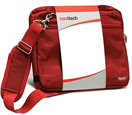 Navitech Etui/Sacoche Graphique Rouge Compatible avec HUION HS64 Graphics Drawing Tablet