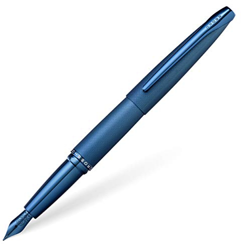 CROSS ATX Sandblasted Dark Blue Fountain Pen