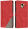 RADOO Coque pour Samsung Galaxy J6 2018, Housse Etui Portefeuille Cuir Multifonction, Fermeture Magnétique à Clapet [Fonction Support] Flip Case Compatible avec Samsung Galaxy J6 2018 (Rouge)