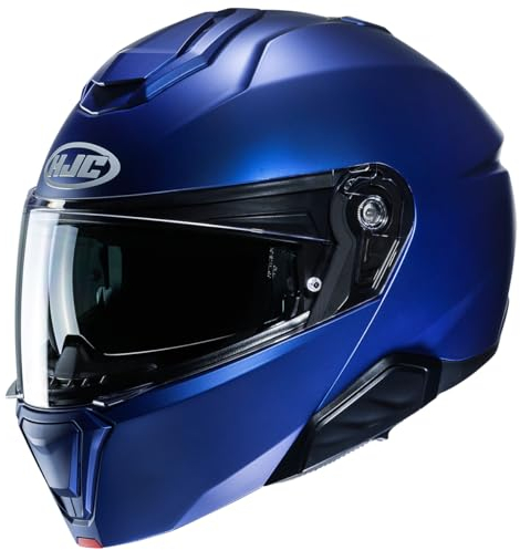 HJC, Modularer Motorradhelm i91, Semi Flat Metallic Blue 3XL