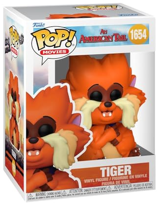 Funko Pop! Movies: American Tail – Tiger - an American Tail - Vinyl-Sammelfigur - Geschenkidee - Offizielle Handelswaren - Spielzeug Für Kinder und Erwachsene - Movies Fans
