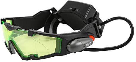Cpolebev Nachtsichtbrille Verstellbare Kinder-LED-Nachtbrille für die Rennradjagd zum Schutz der Kindergeschenk