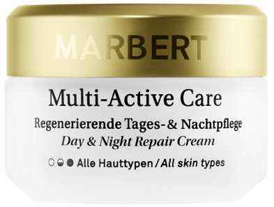 Marbert Multi-Active Care Femme/Woman, Day & Night Repair Cream All Skin Types, (1 x 50 ml), Verpackung kann variieren