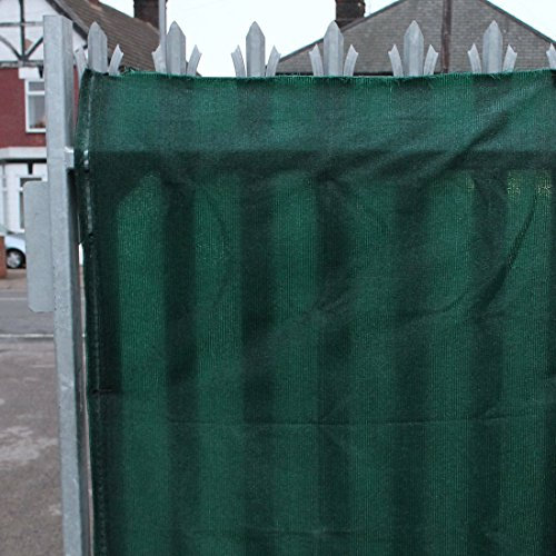 True Products 98% Shade Netting Green 1m x 5m - Also used as Privacy Screening, Windbreak, Garden Fence