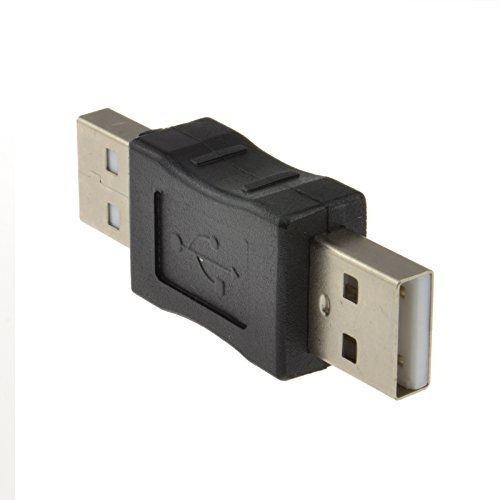 kenable USB 2.0 A Male Plug to A Male Plug Adapter Joiner Coupler
