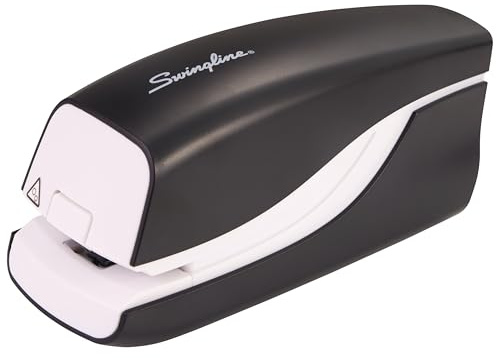 Swingline Electric Stapler, 20 Sheet Capacity, Portable, Compact, Battery, Black (42132)