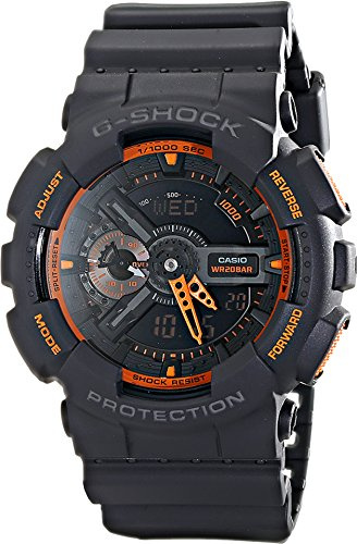 Casio Ga-110Ts-1 A4 – Wristwatch, Male, Resin, Black, Resin, Black