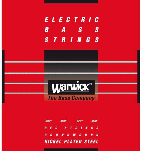 Warwick RED Strings Nickel-Plated Steel - 4-Saiter Bass Saiten Extra Light