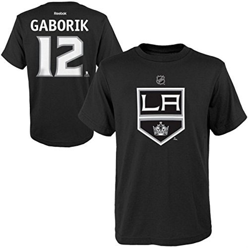 Reebok Los Angeles Kings Marian Gaborik #12 Player NHL T-Shirt S