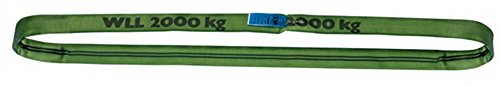 DoForce2-PES-Rundschlinge, WLL 3.000 kg, gelb, U:2 m