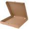 BIOZOYG Pizzakarton Pizzaschachtel Karton für Pizza I Pizza-Boxen 31x31 cm Pizza-Kartons 100 Stück I Kompostierbare Verpackung Pizza-Box Quadratisch Karton mit Lochung I 66% Recyclingkarton Braun