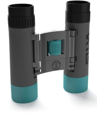 Silva kleines Fernglas Erwachsene & für Kinder - Pocket 10X - 10x25 Wasserfest - BK7 - Faltbares Fernglas klein - Mit Etui und Handschlaufen