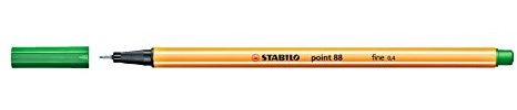 STABILO Point 88 0.4 mm Fineliner Marker GREEN 88/36