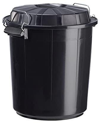 Poubelle de rue Bazi Green - 50l - noir