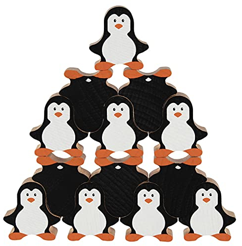 goki 58683 Stapelfiguren Pinguine