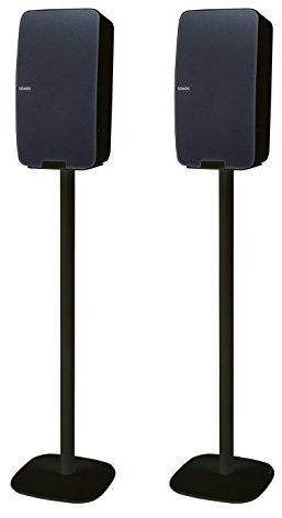 Pied d'enceinte Five Noir - Vertical Couple, Compatible avec Sonos Five