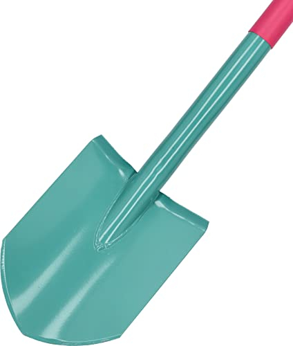 KOTARBAU® Pala de Jardinero, Palote Rectangular, Pala para cavar, Mango Anilla, Pala con Mango de Metal, Pala para Plantar, Pala diseño Bonito, Pala de jardín