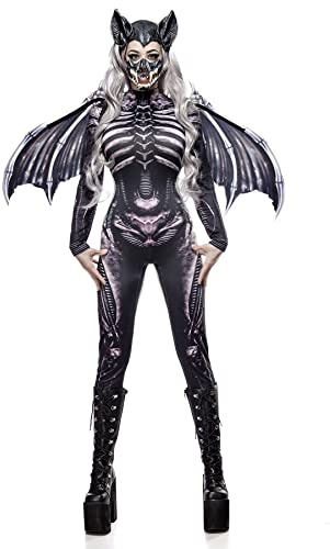 Mask Paradise Skull Bat Lady (Komplettset) L