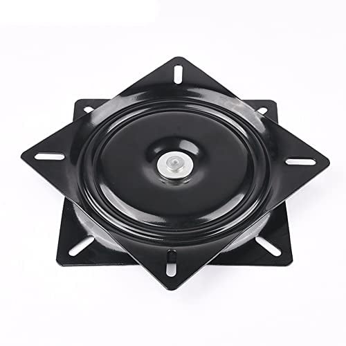 Lokatall 6 Inch Seat Swivel Plate, Bar Stool Swivel Plate, Square Heavy Duty Turntable Bearing Plate Steel Ball Bearing 360° Rotating Seat Base Plate for Bar Stool Chair TV Table Bar Swivel Boat Seat