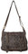 zarolo Damen Leder Tasche, Schultertasche geflochten, Italienische Umhängetasche geflochten, Beuteltasche Leder, Lederbeutel Z20017 Italienische Handarbeit