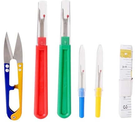 7 Stück Nahttrenner, Nahtauftrenner, Auftrenner Für Nähte, Unpicker Faden Schneider Tool, Nähzubehör Seam