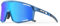 KAPVOE Polarisiert Radfahren Brille Sport Sonnenbrille Männer Frauen Outdoor MTB Baseballgläser UV400 Cycling Eyewear Blau K180