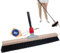 Novaliv Scopa grande 60 cm con manico telescopico, setole sintetiche, scopa fine con manico, scopa industriale, scopa per casa, scopa per capelli, scopa grande