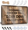 Office Tin Sign Doorbell Broken Yell Ding Dong Really Loud Sign Funny Metal Poster Decor For Man Cave(Size:20X30CM)