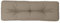 vidaXL Coussin de Palette Taupe 120x40x12 cm Tissu