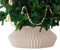 Ancsttu Weihnachtsbaum-Rock-Kragen, Weihnachtsbaum-Ring - Sockelabdeckung für Weihnachtsbaumständer aus Papier - Bauernhaus-Baumringhülle, Elegante Urlaubsdekoration