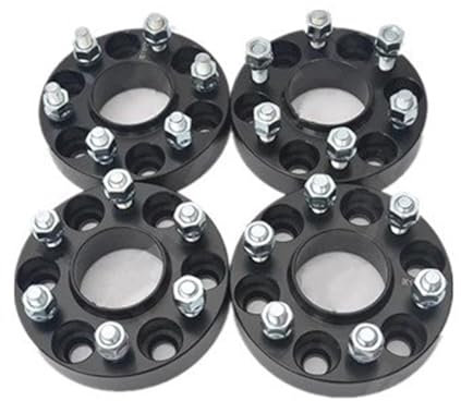 Ohrgeschmiedete Abstandshalter 4 Stück 6x4,5/6x114,3 Nabenzentrierte Spurverbreiterungen 66,1CB 30 Mm Geschmiedetes Aluminium Für Navara D40 2005-2017