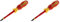 GEDORE red Destornillador cruciforme VDE PH2, Atornillador aislado 1000 V, Longitud 210 mm, Herramienta, R39200219, Acero (Paquete de 2)