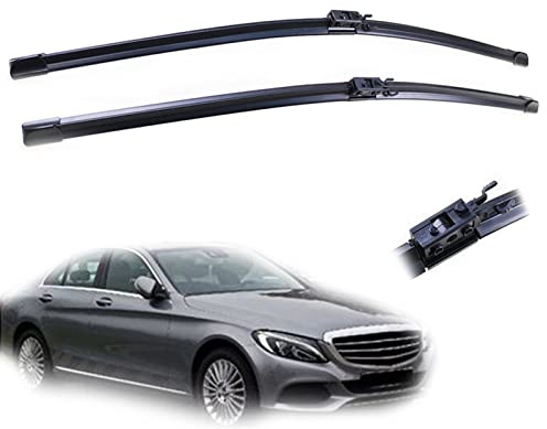 Generisch Scheibenwischerblätter vorne, für Mercedes-Benz W205 C180 C200 C250 C300 C350 C400 C450 2015-2020, Scheibenwischer