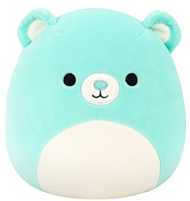 Squishmallows Original 7.5-Inch Belinda the Teal Bear - Official Collectable Cute Plush Toy, Cuddly Toys for Children, Soft Toys, Cute Teddies Suitable for Girls and Boys Ages 3+