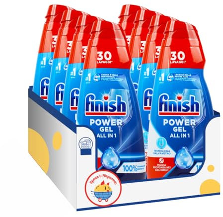 Gel lavastoviglie effetto brillante classico – Variazioni 4/8/12 Pezzi – 600 ml (8)