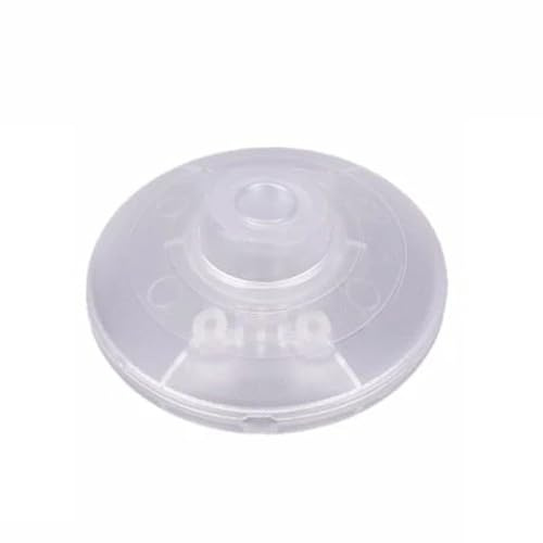 Interruptor de pie redondo, interruptor de pedal transparente, 230 V, 2 A, interruptor de presión, interruptor intermedio de 2 a 3 núcleos, interruptor intermedio para lámpara de pie, transparente
