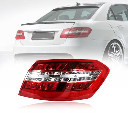 TiJeRa Rücklicht Rechts Außen für Mercedes Benz E Class W212 2009-2013 Bremsleuchte Blinker Heckleuchte