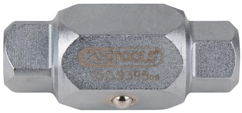 KS Tools 150.9395 Stecknüsse für Ölablassschrauben, 6-kant 14mm+4-kant 13mm