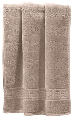Cawö Handtuch 1001 Noblesse Walk-Frottier Sand Größe 50x100 cm