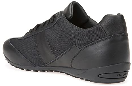 Geox U Wells A, Sneakers Uomo, Nero (Black C9999), 43 EU